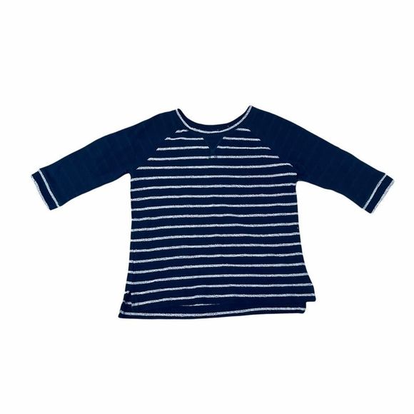 NWT NYDJ Mediterranean Striped Sweater - Picture 3 of 12
